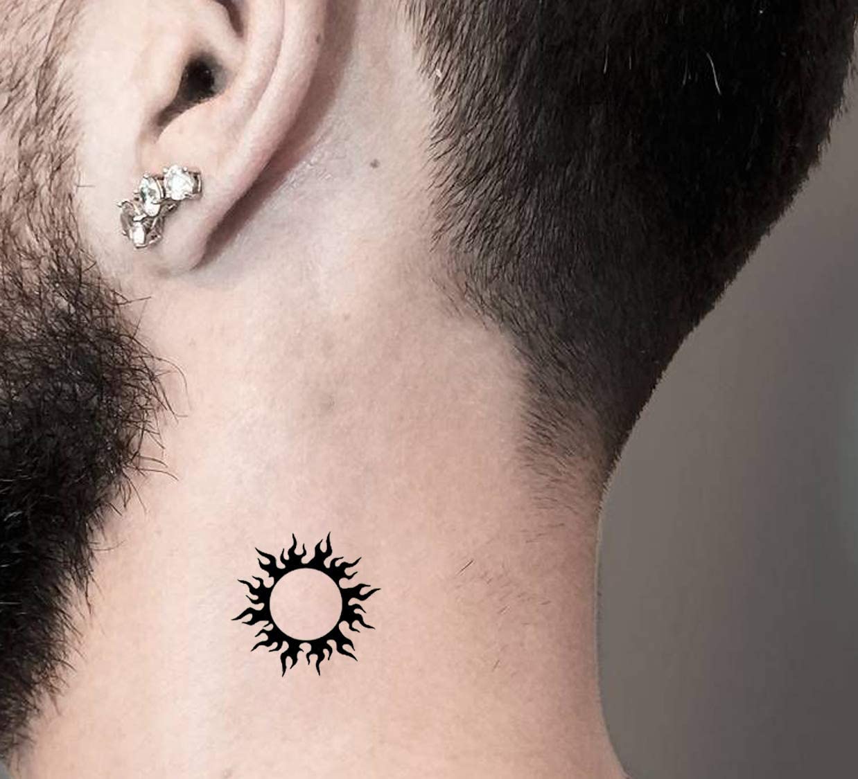 29 Neck Tattoos Designs for Men