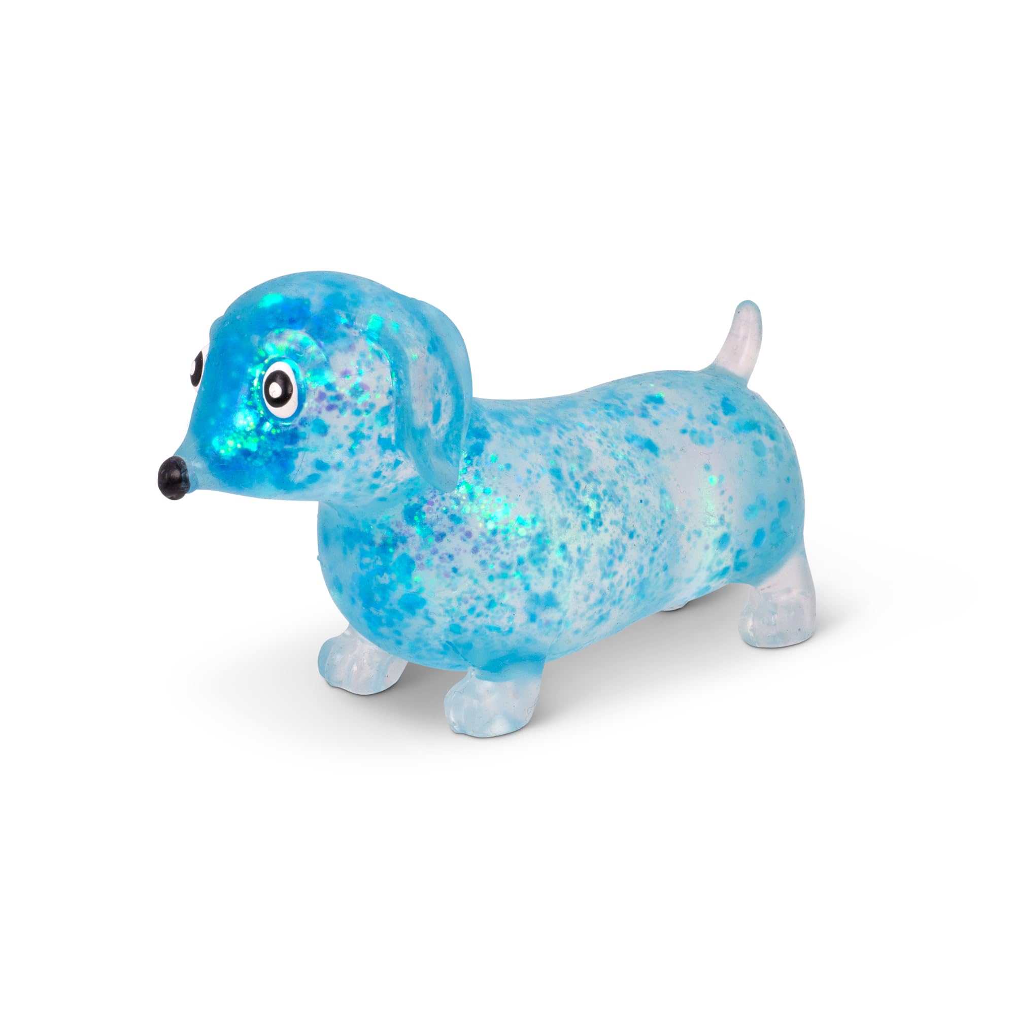 Tobar SCRUNCHEMS SUGAR SAUSAGE DOG Stress Squishball Toy, Assorted Designs and Colours