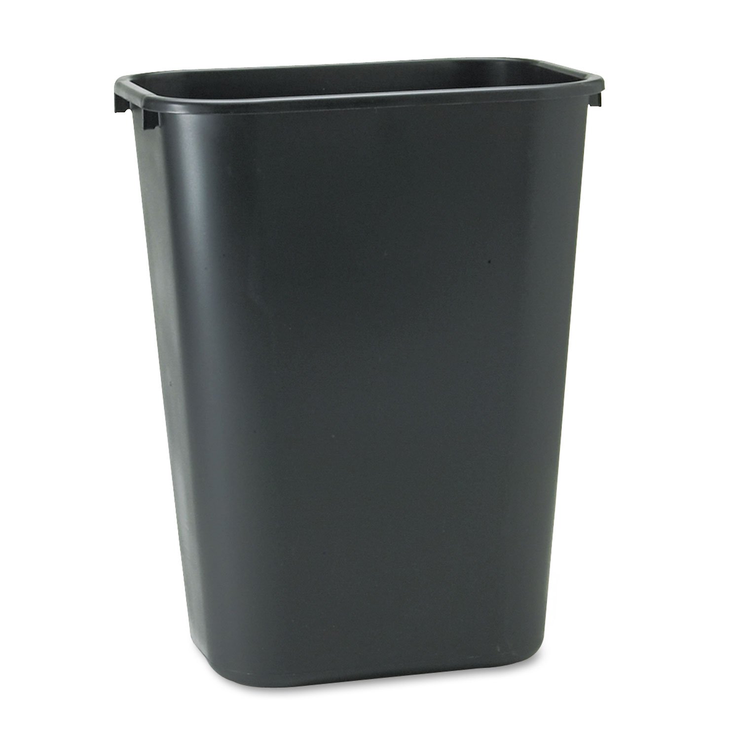 Rubbermaid Commercial Products 41Quart Black Wastebasket