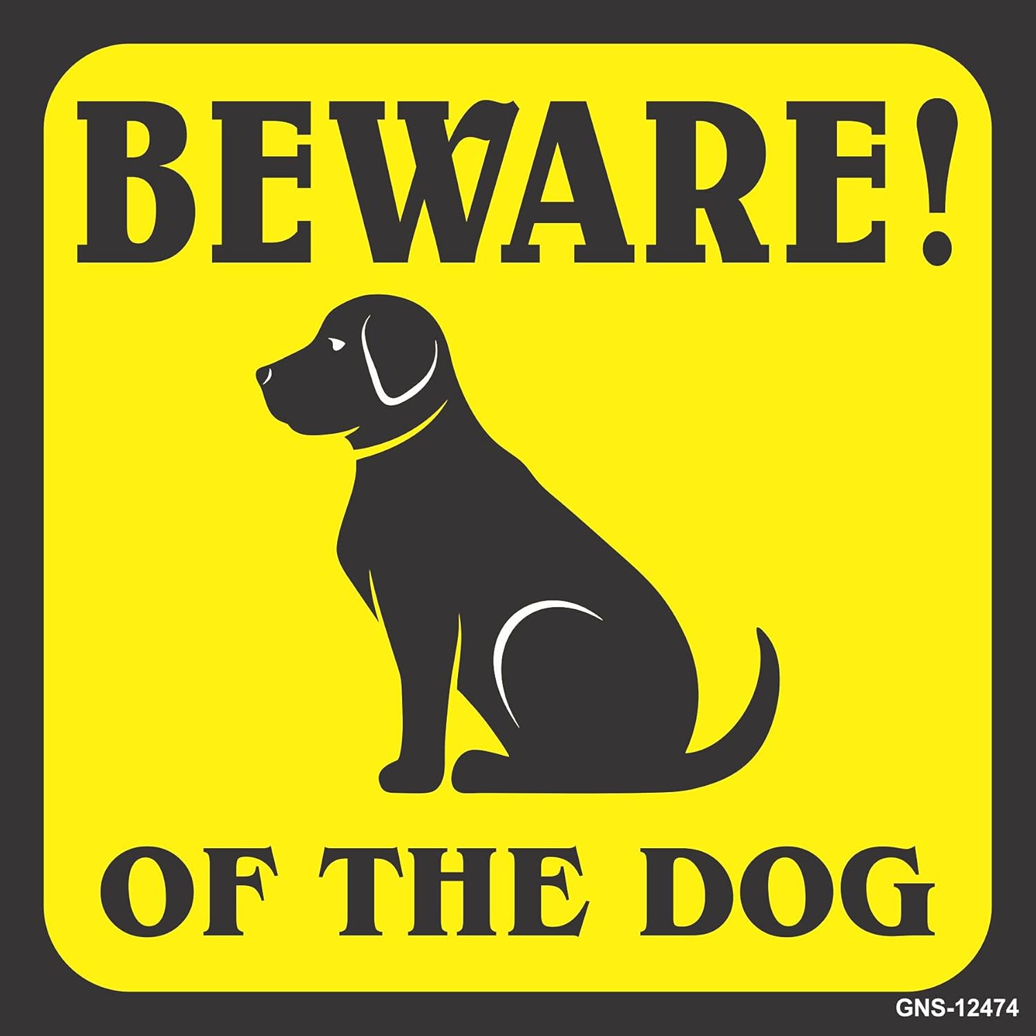 Aditya Sign® Beware of Dog Sign Board for Office, Home, Industry ...