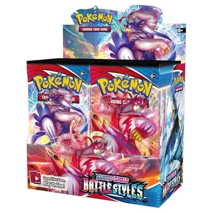 Buy Pokemon Playing Card Board Game Battale Style 5 Pack 50 Cards ...