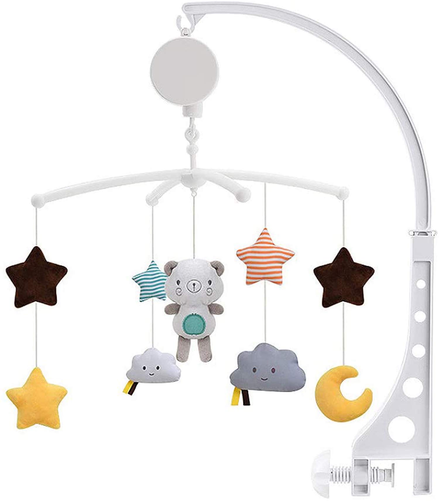 Baby's Musical Crib Mobile Toy with Lights and Music