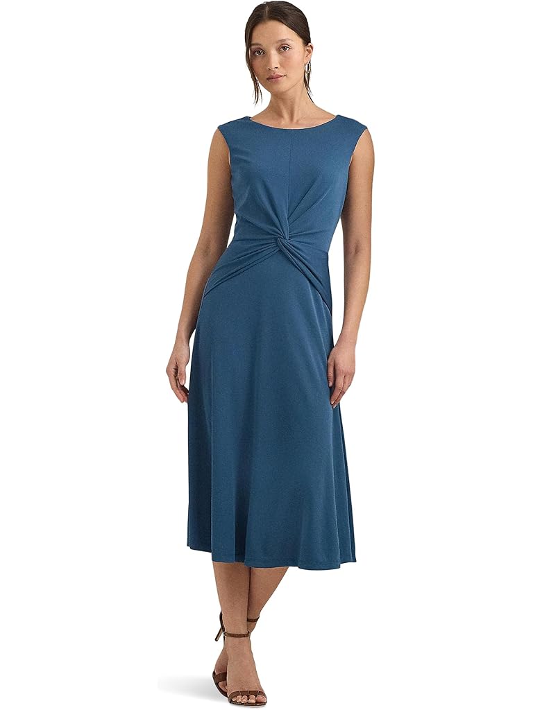 Lauren Ralph Lauren Twist-Front Jersey Dress