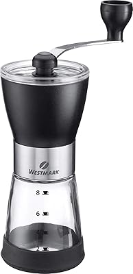 Westmark Brasilia Negro Coffee Grinder ABS Ceramic Glass Stainless Steel