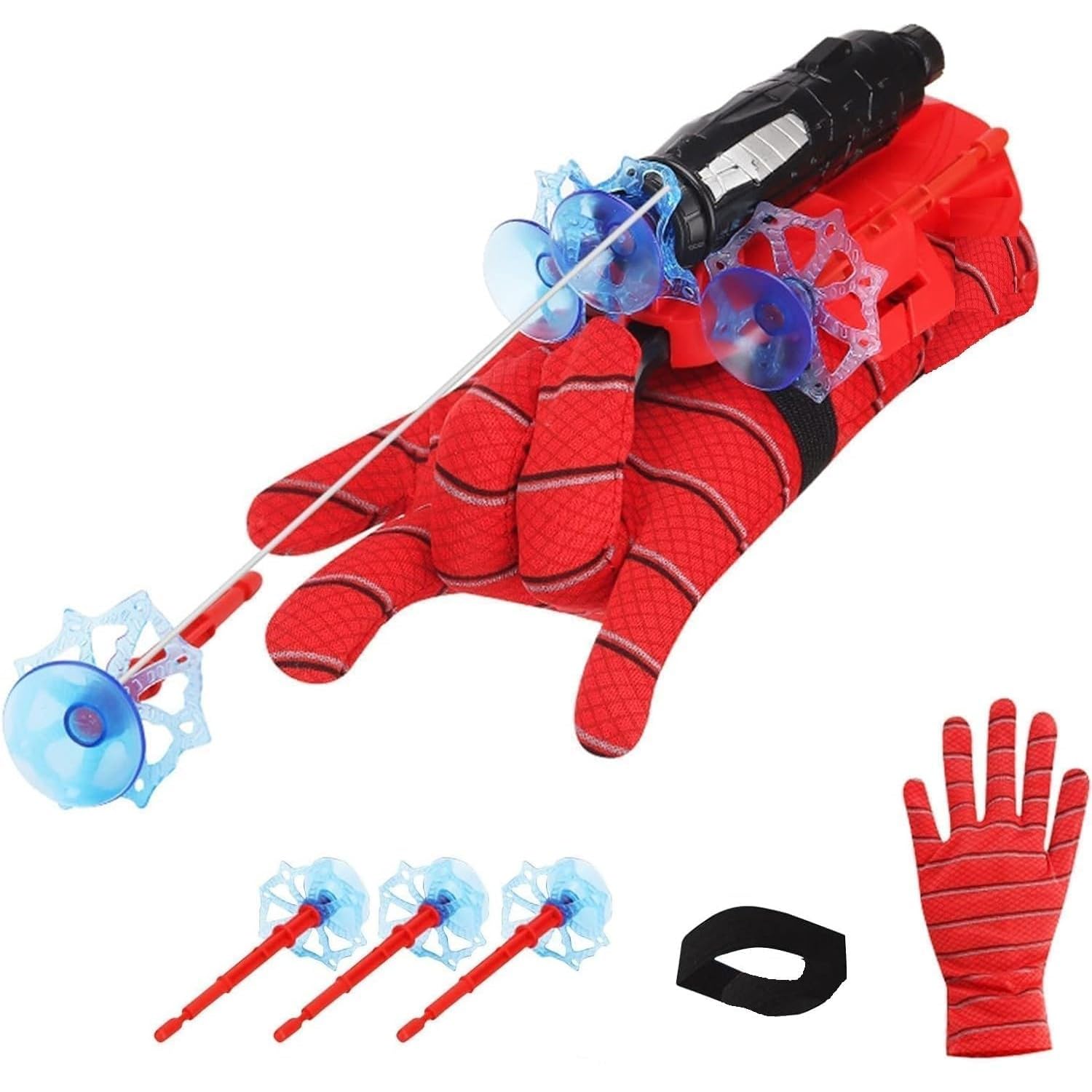 GK Online Store Spider Web Shooters Toy for Kids Fans, Hero Launcher Wrist Toy Set,Cosplay Launcher Bracers Accessories,Sticky Wall Soft Bomb Funny Children's Educational Toys, Multicolor