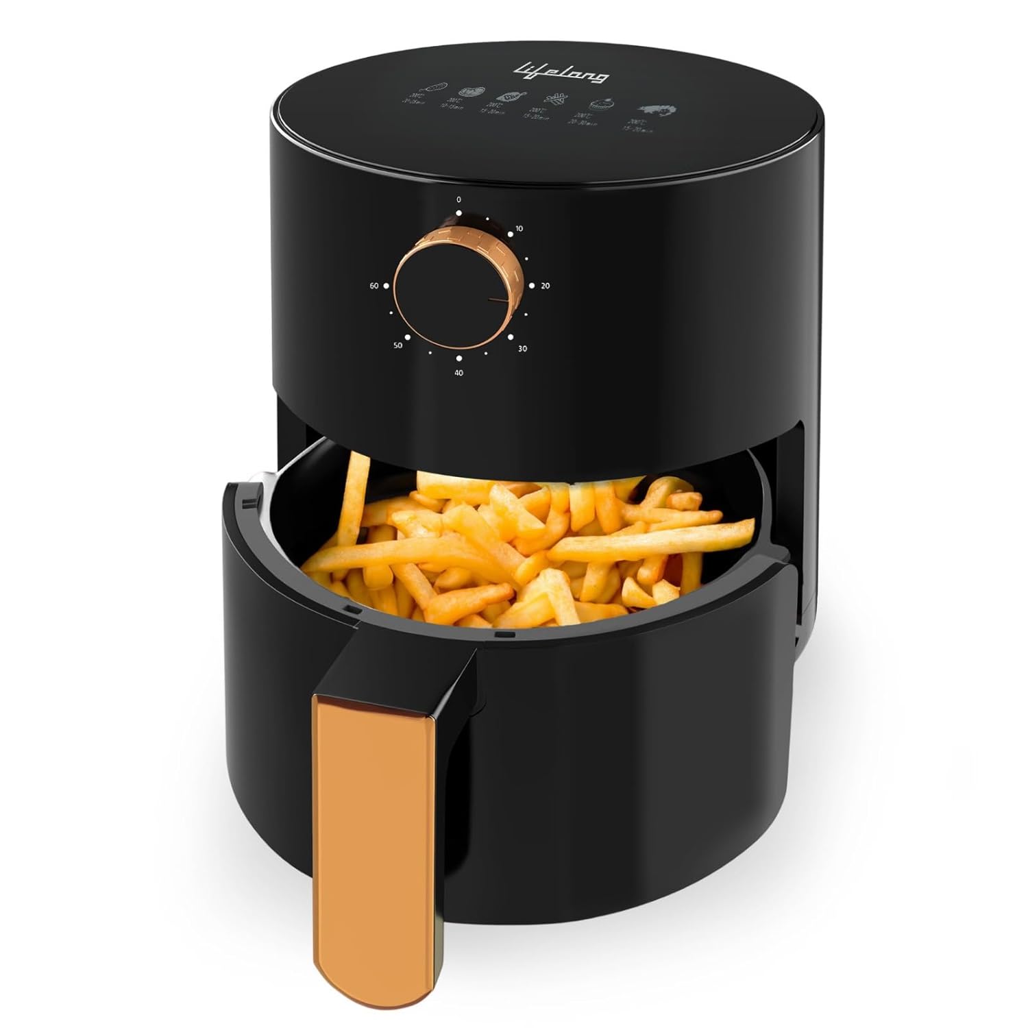 Lifelong 2.5L Air Fryer for Home - 800W Small Airfryer Machine to Fry ...