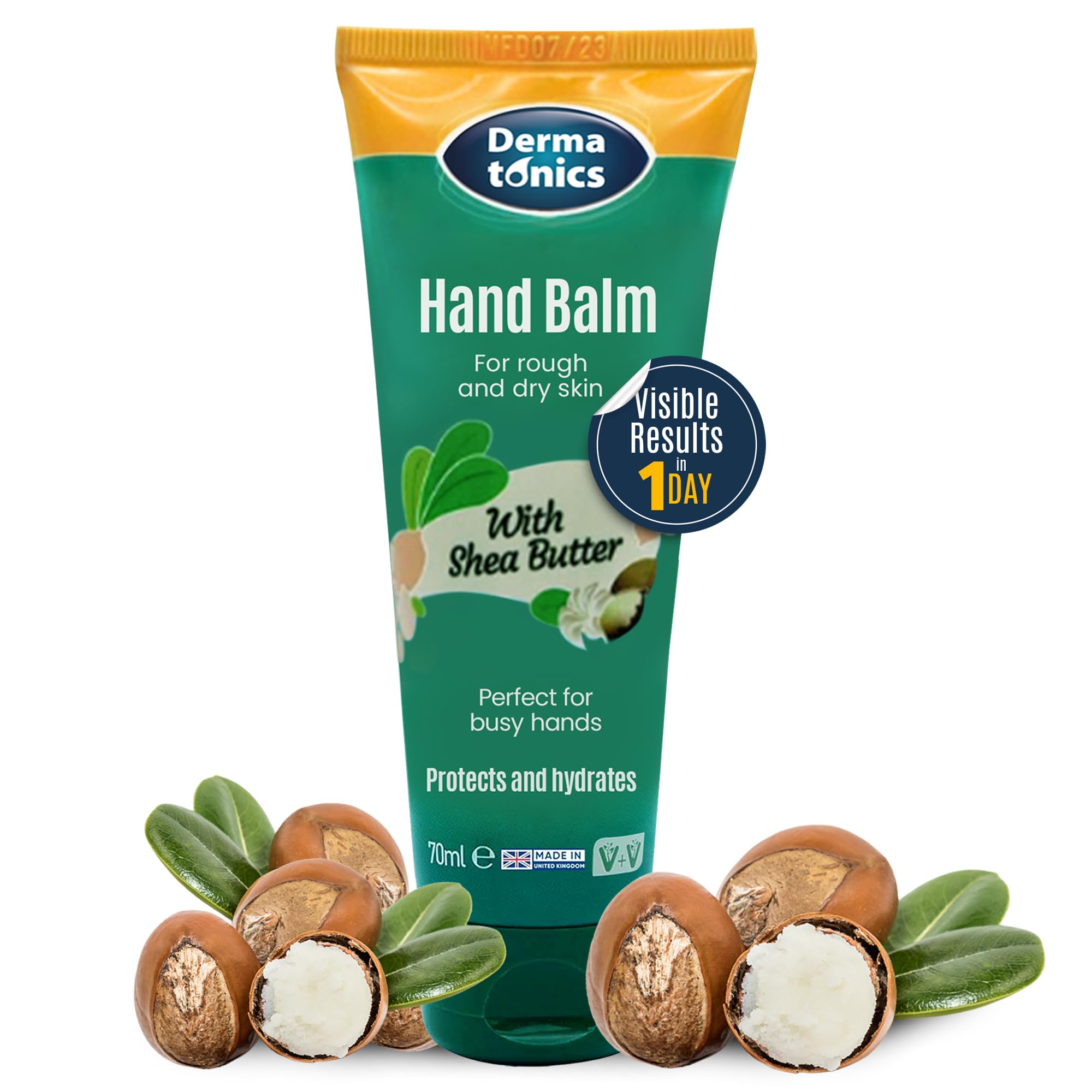 Dermatonics Hand Balm With Shea Butter For Rough Dry Skin 60ml