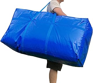 66 Gallon Extra Large Storage Bags, Huge Moving Bags Heavy Duty with Zipper and Stronger Handles, Big Foldable Duffle Bag ...