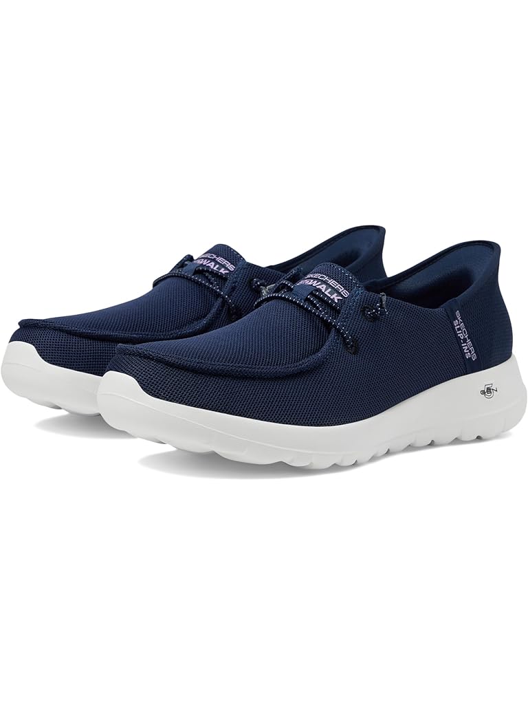 Navy SKECHERS Performance Go Walk Joy Idalis Hands Free Slip-Ins