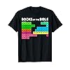 Books of Bible Periodic Table Seminary Pastor Appreciation T-Shirt