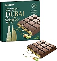 Dubai Schokolade Original (XL) mit Pistazie & Kunafeh Engelshaar Kadaif - Nach Original Rezeptur Handgemacht! Virale...