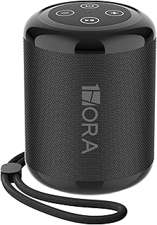 1 Hora 5W Portable Bluetooth Speaker, Mini Wireless Speaker with Hands-Free/Micro USB/FM Radio/TF, Compatible with Phone, ...