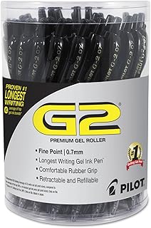 Pilot 84065 G2 Premium Retractable Gel Ink Pen, Refillable, Black Ink, .7 mm, 36/Pack