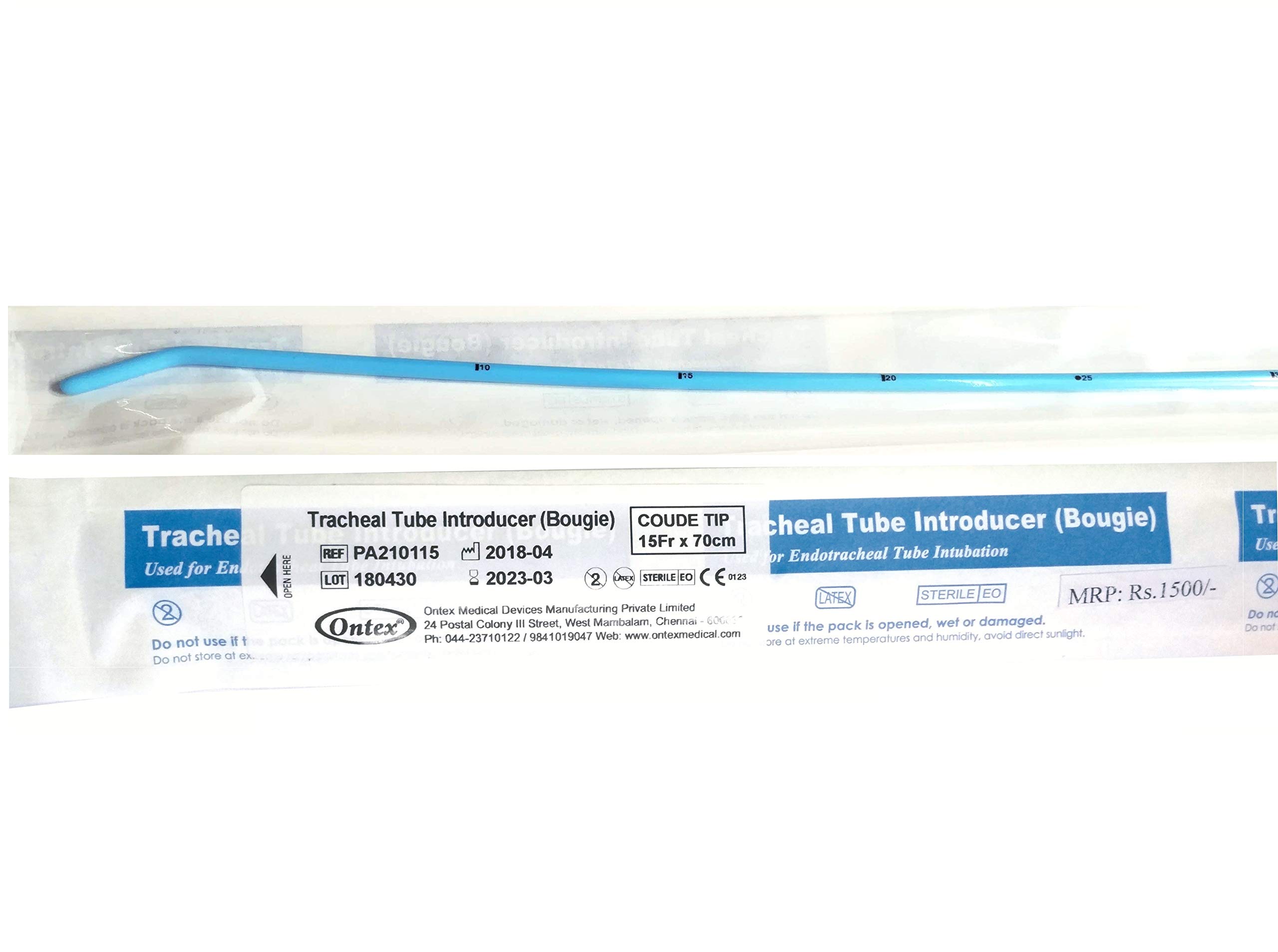 Buy Bougie for Intubation - ONTEX Adult Endotracheal Tube Introducer ...