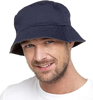 Thingimijigs Mens Reversible Navy/Green Bucket Hat