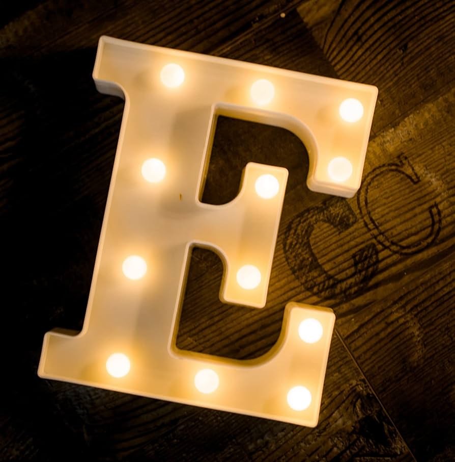 Amazon.com: Foaky LED Letter Lights Sign Light Up Letters Sign for ...