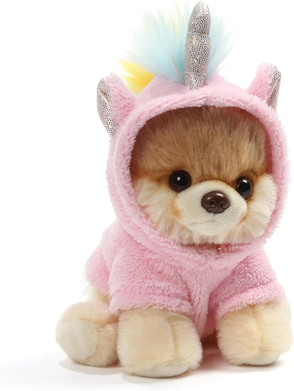 GUND – Itty Bitty Boo – Perro de peluche de piña 5 pulgadas Birthday Tutu, Brown, Pink, Mermaid, Monsteroo, Pineapple, Raccoon