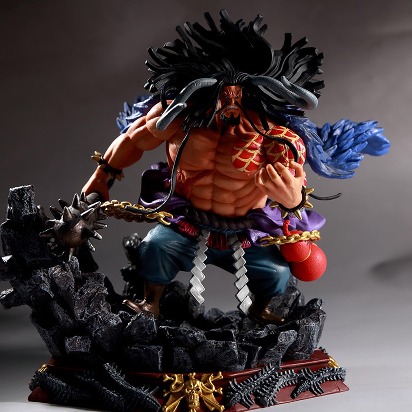 Kaido PVC Figures Anime Statues Figure GK The Four Emperors of Kaidou Action Figures Collection Model Decoration Best Gift Toys