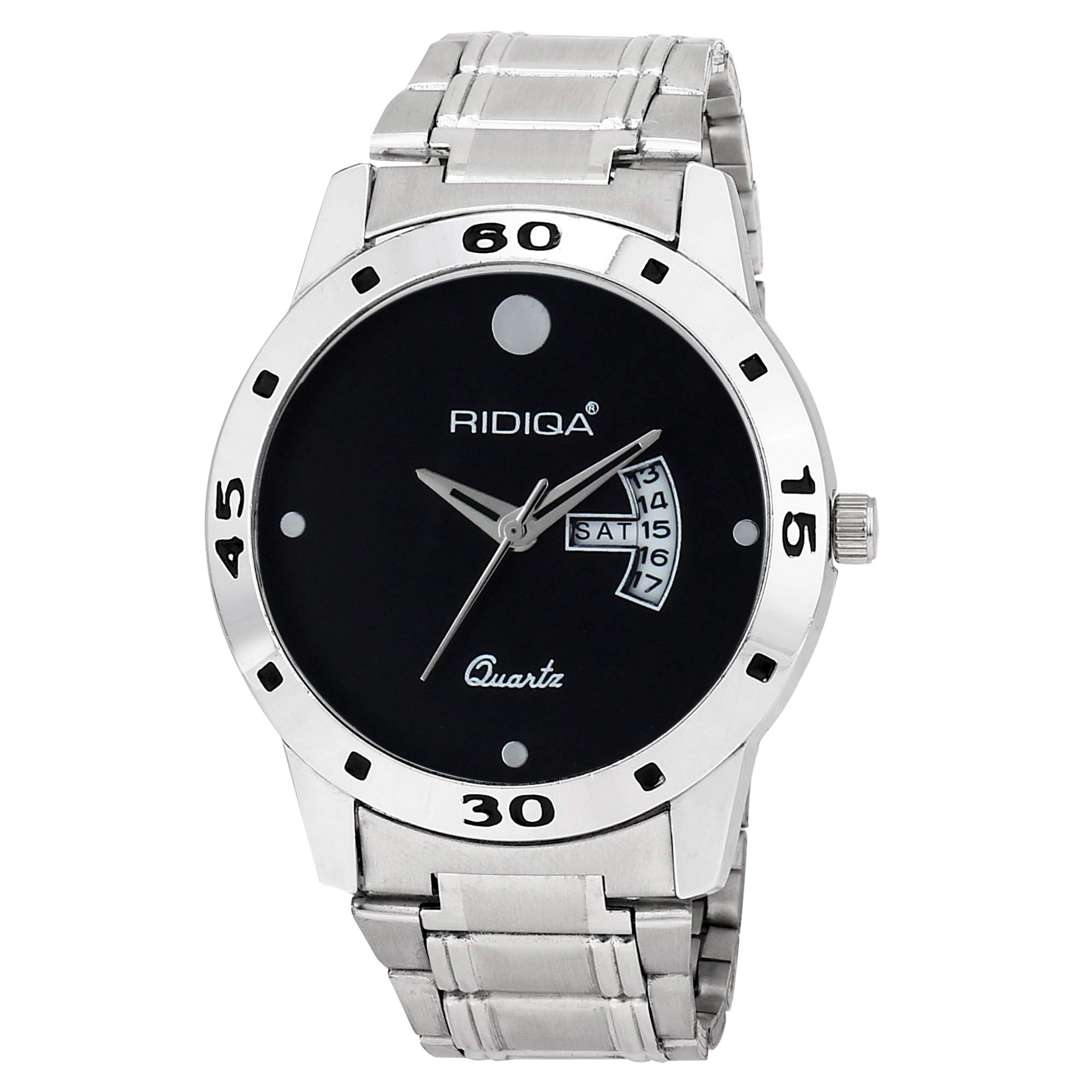 RIDIQAAnalog Black Dial Men's Watch Ridiqa-180