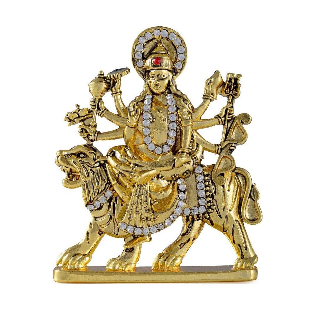 Buy Relicon Goddess Maa Durga Sherawali MATA Idol on Lion (R-69 ...