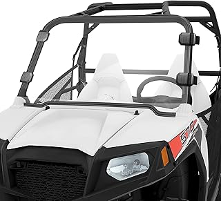 AURELIO TECH Clear UTV Full Windshield for Polaris Razor, 12-18 RZR 570, 08-14 RZR 800, 09-14 RZR S 800, 10-14 RZR 4 800, ...