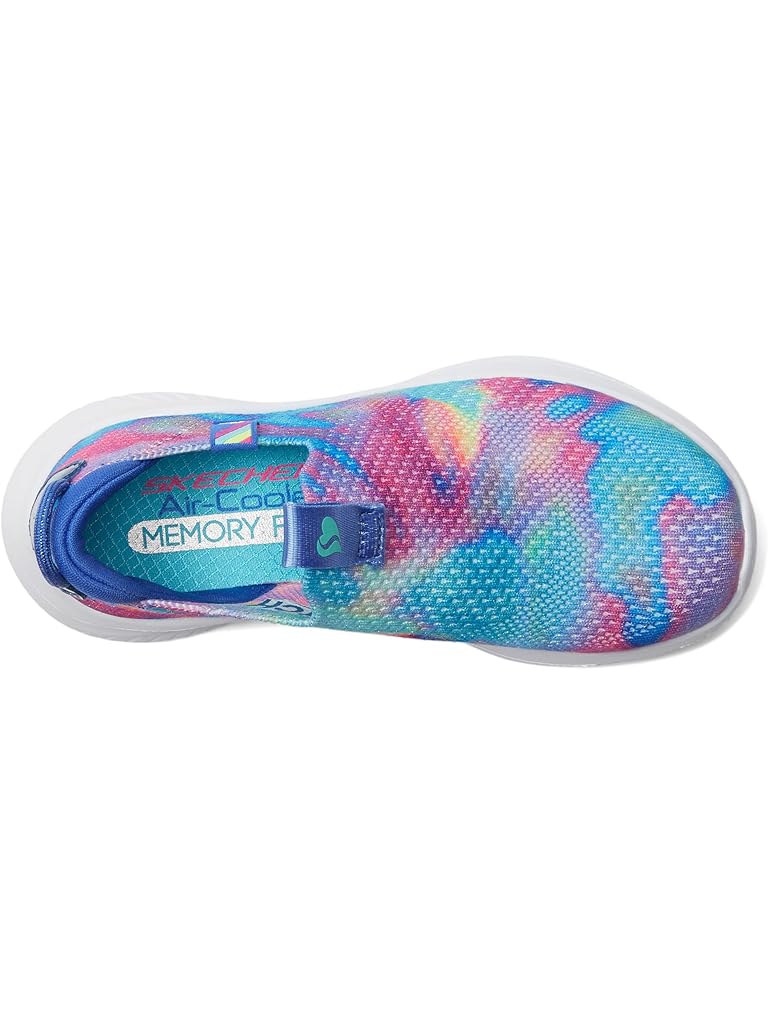 Blue SKECHERS KIDS Ultra Flex 3.0 - Ombre Energy (Little Kid/Big Kid)