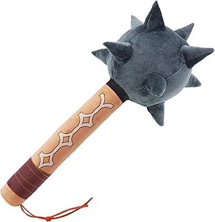 FancyOh! Medieval Knight Battle Mace - Safe Plush Soft Pretend Play Weapon - Gifts for Kids