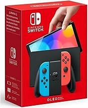 Nintendo Switch Console OLED with Neon Red/Blue JoyconNintendo Switch;