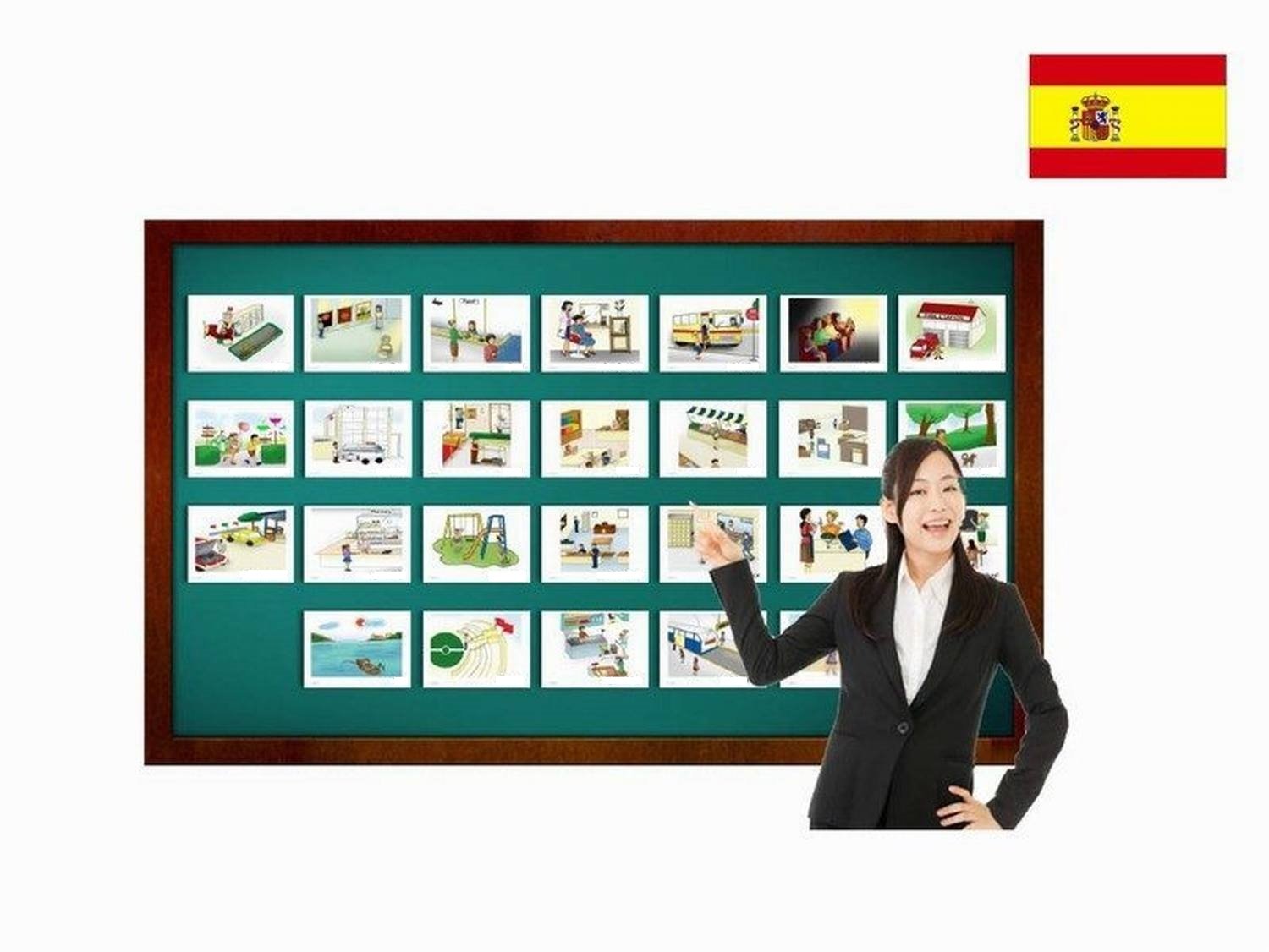 Buy Tarjetas de vocabulario - Ubicaciones - Spanish Locations ...