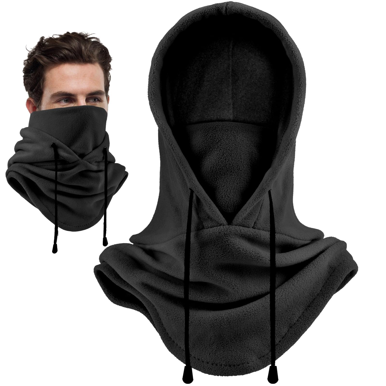 JoyoldelfThermal Balaclava Face Mask Outdoor Sports Mask Hood Hat