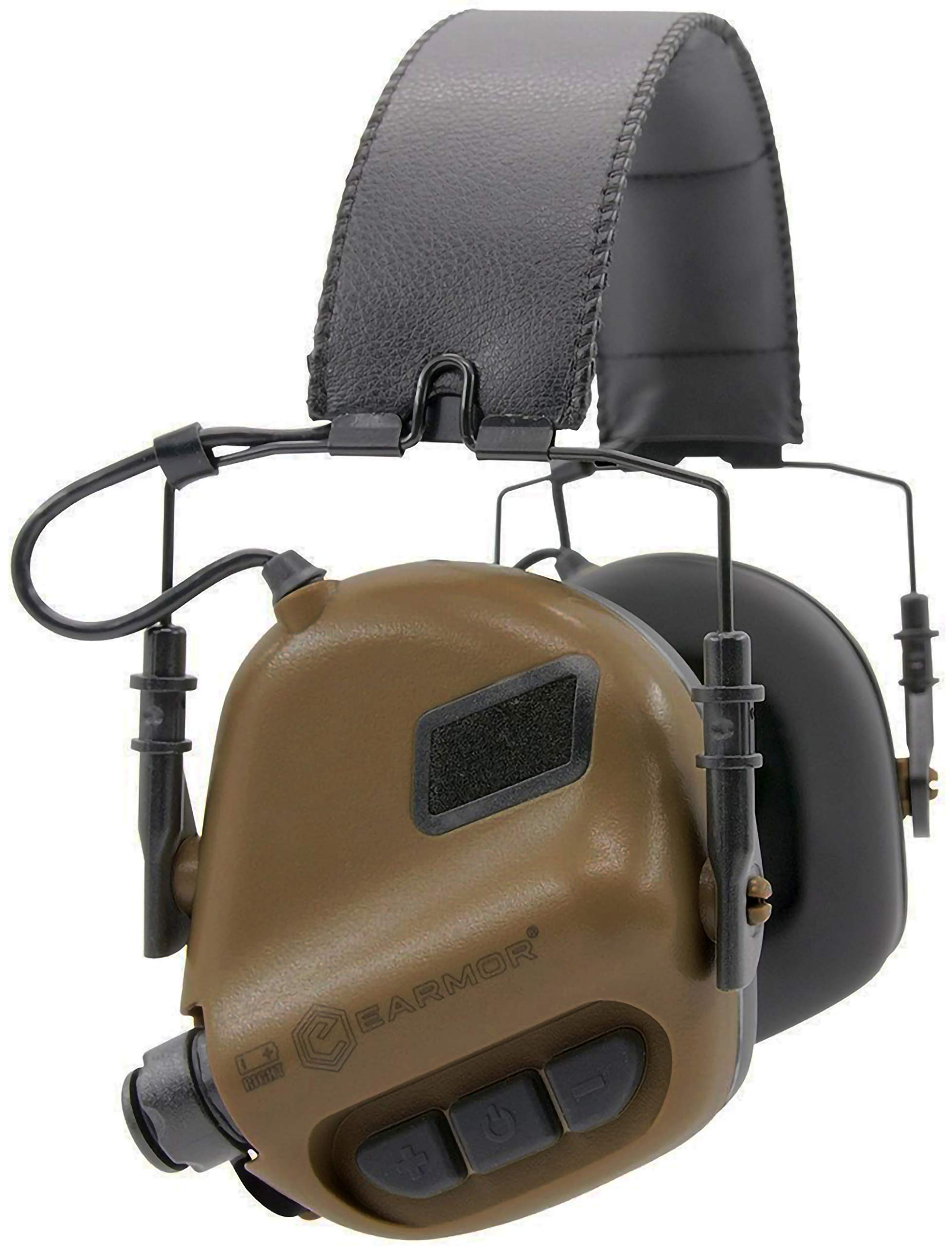 Evike OPSMEN Earmor M31 Electronic Sound Amplifying Hearing Protector (Color: Coyote Brown)