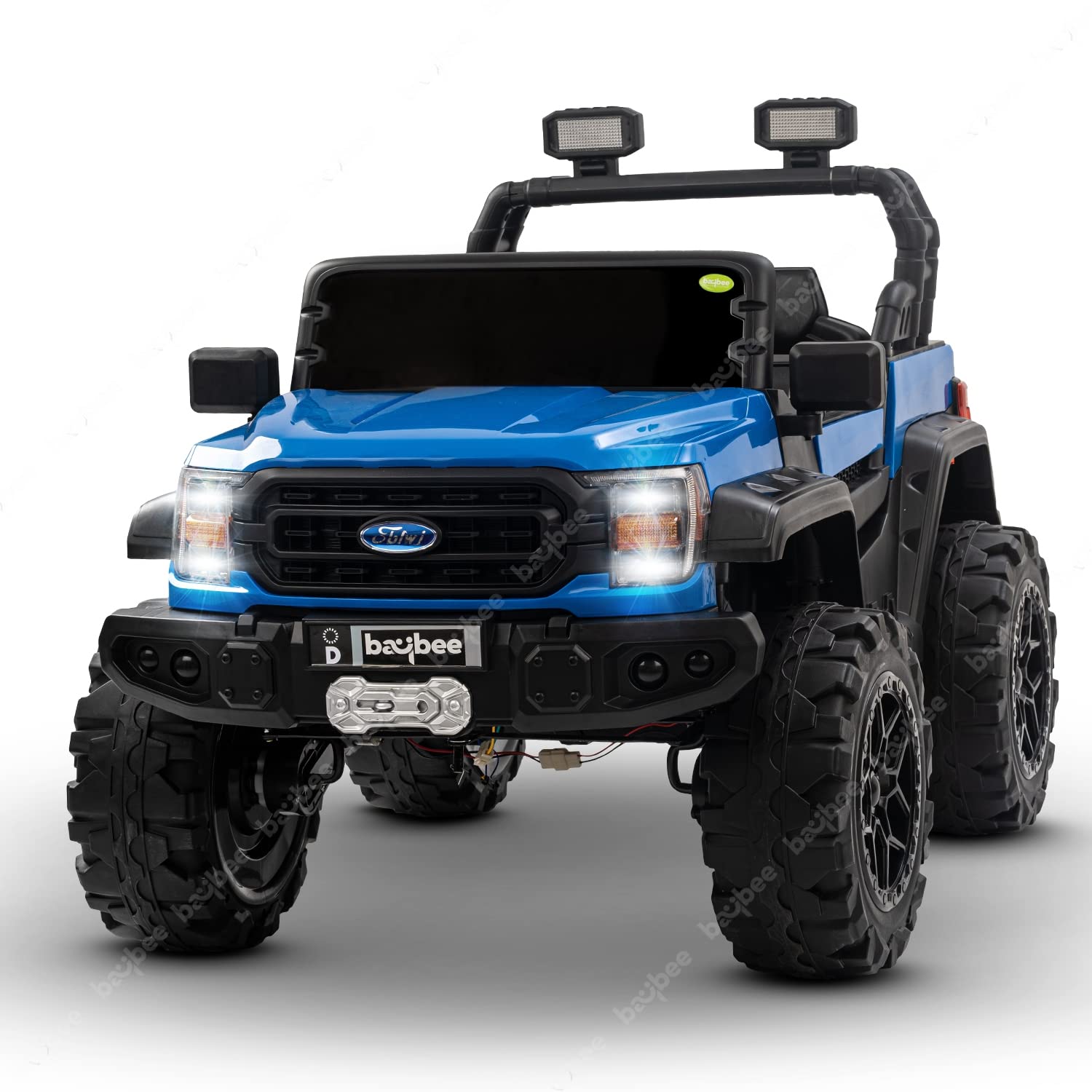 Buy Baybee Gladiator Rechargeable Battery Operated Jeep for Kids, Ride ...