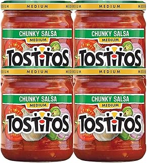 Tostitos, Medium Chunky Salsa, 15.5 Ounce (Pack of 4)