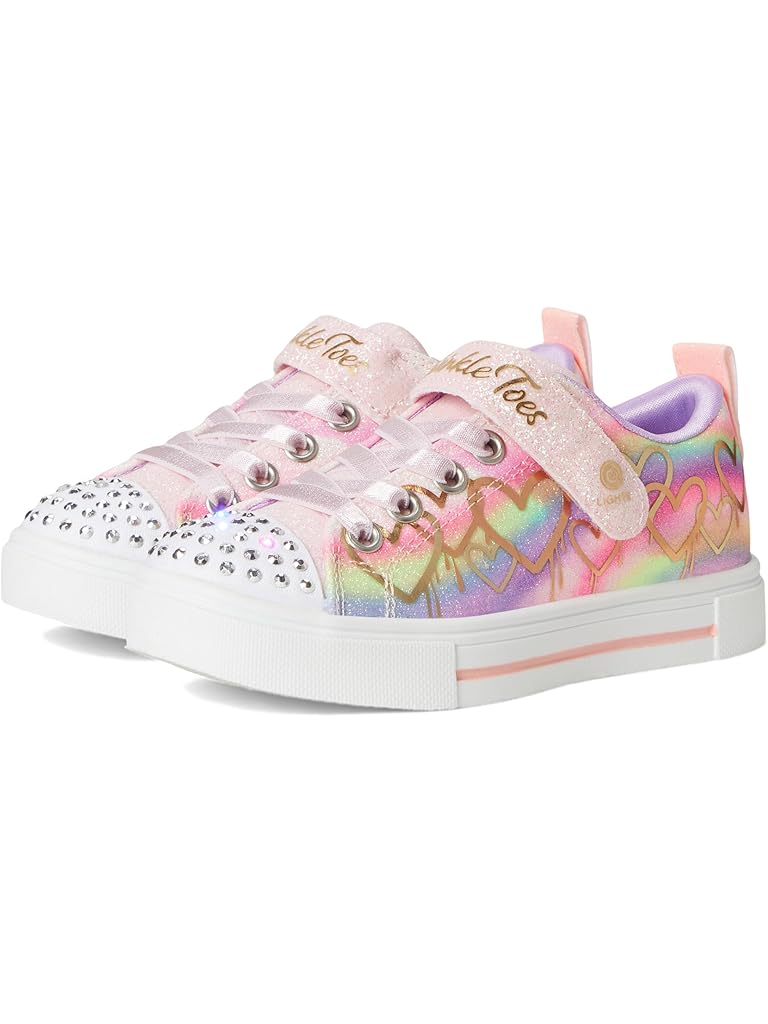 Pink SKECHERS KIDS Twinkle Sparks - Ombre Love 314823L (Little Kid)