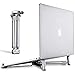 JUBOR Portable Laptop Stand, Adjustable Laptop Stand for MacBook Pro, Aluminum Desk Foldable Compact Universal Computer Cooling Stand for 12 13 15 17 inch