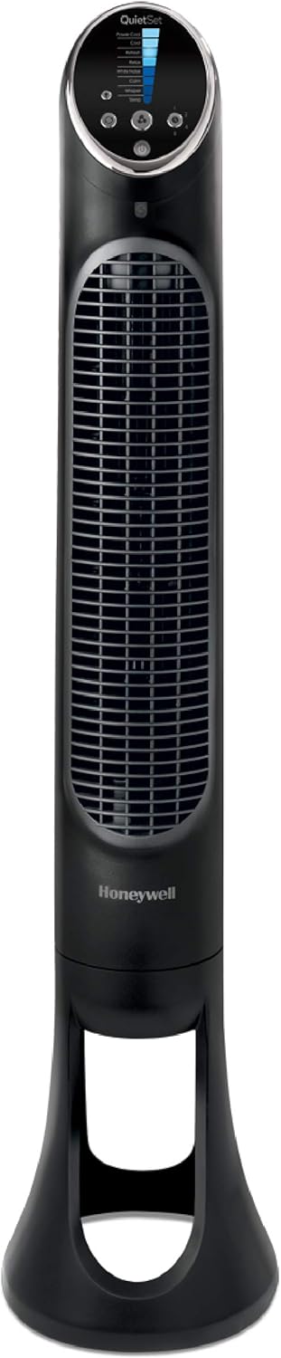 Honeywell QuietSet Whole Room Tower Fan-Black, HYF290B