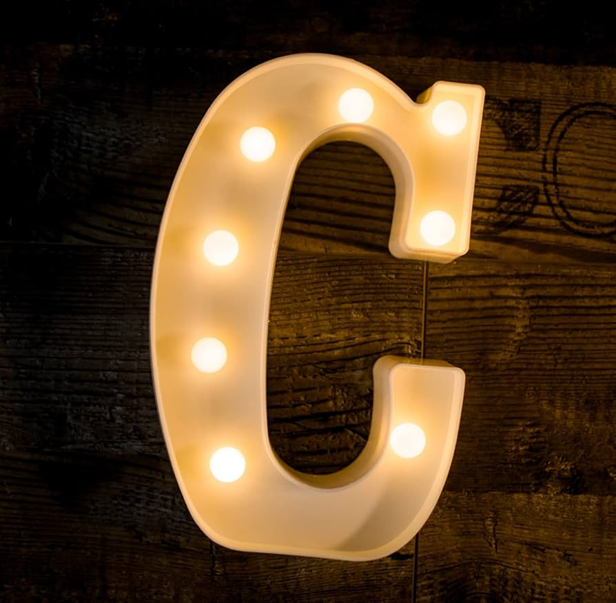 Amazon.com: Foaky LED Letter Lights Sign Light Up Letters Sign for ...