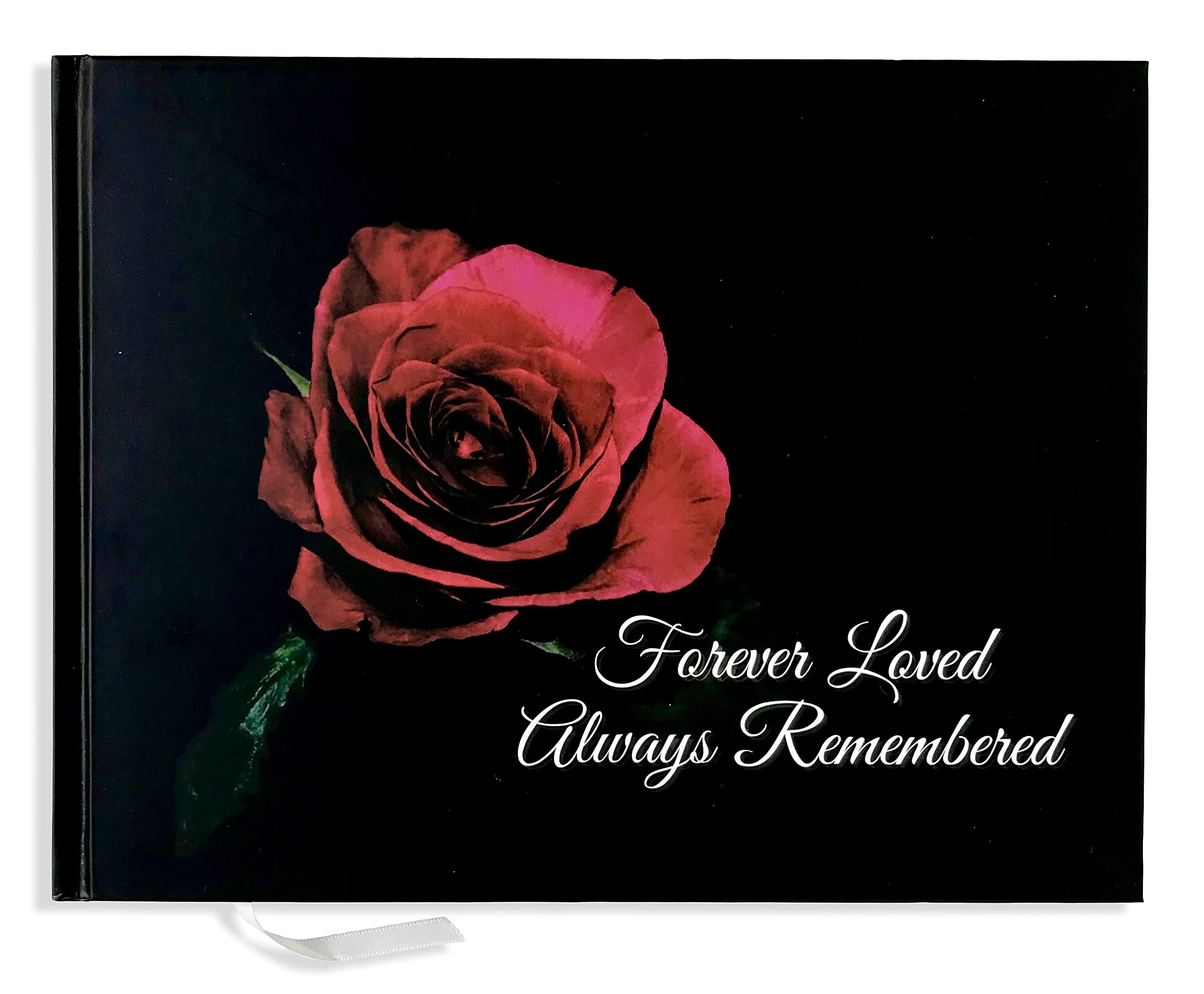 Buy Funeral Guest Book | Memorial Guest Book | Guest Book for Funeral ...