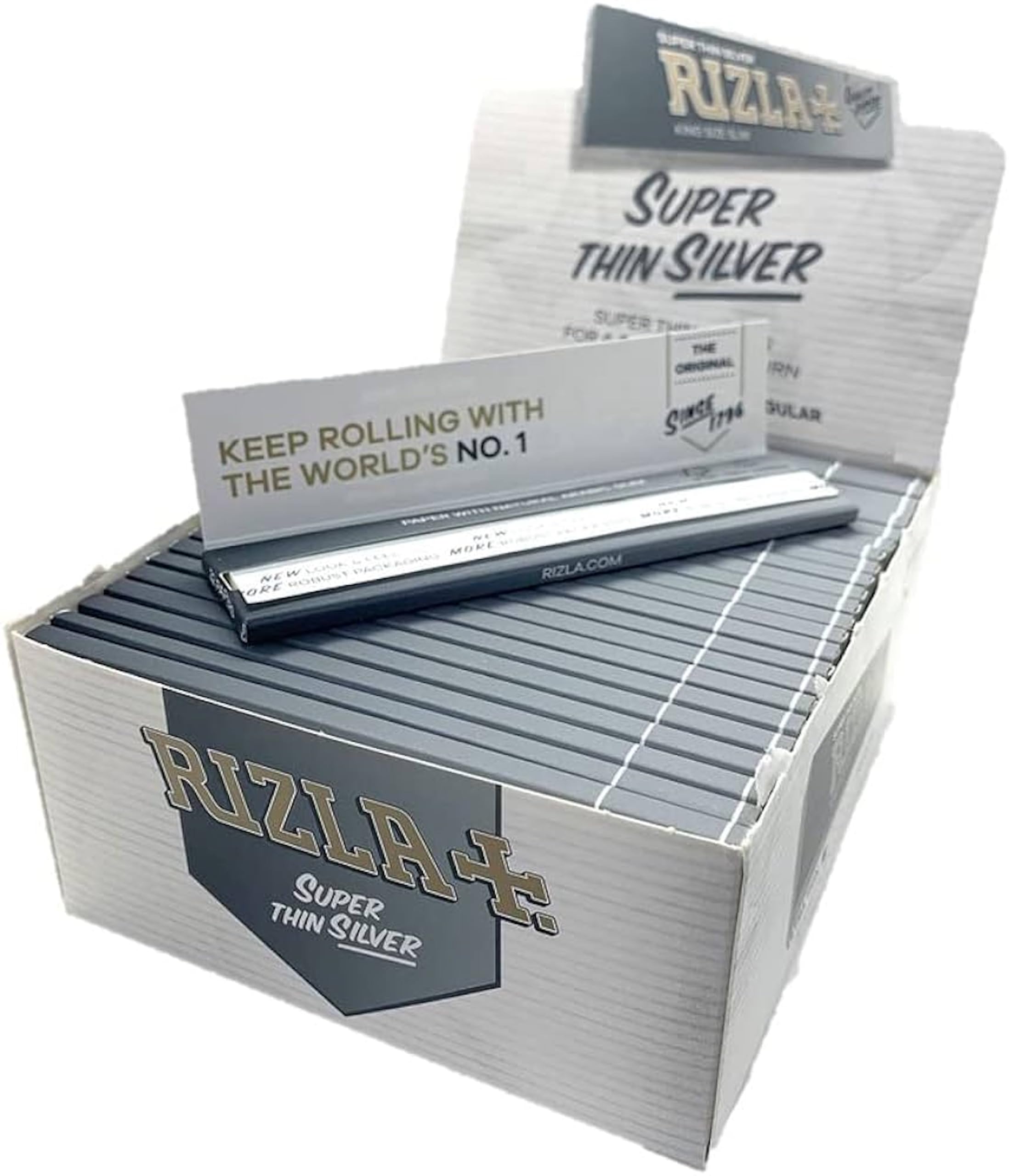 Rizla King Size Slim Silver 20 Packs / Booklets