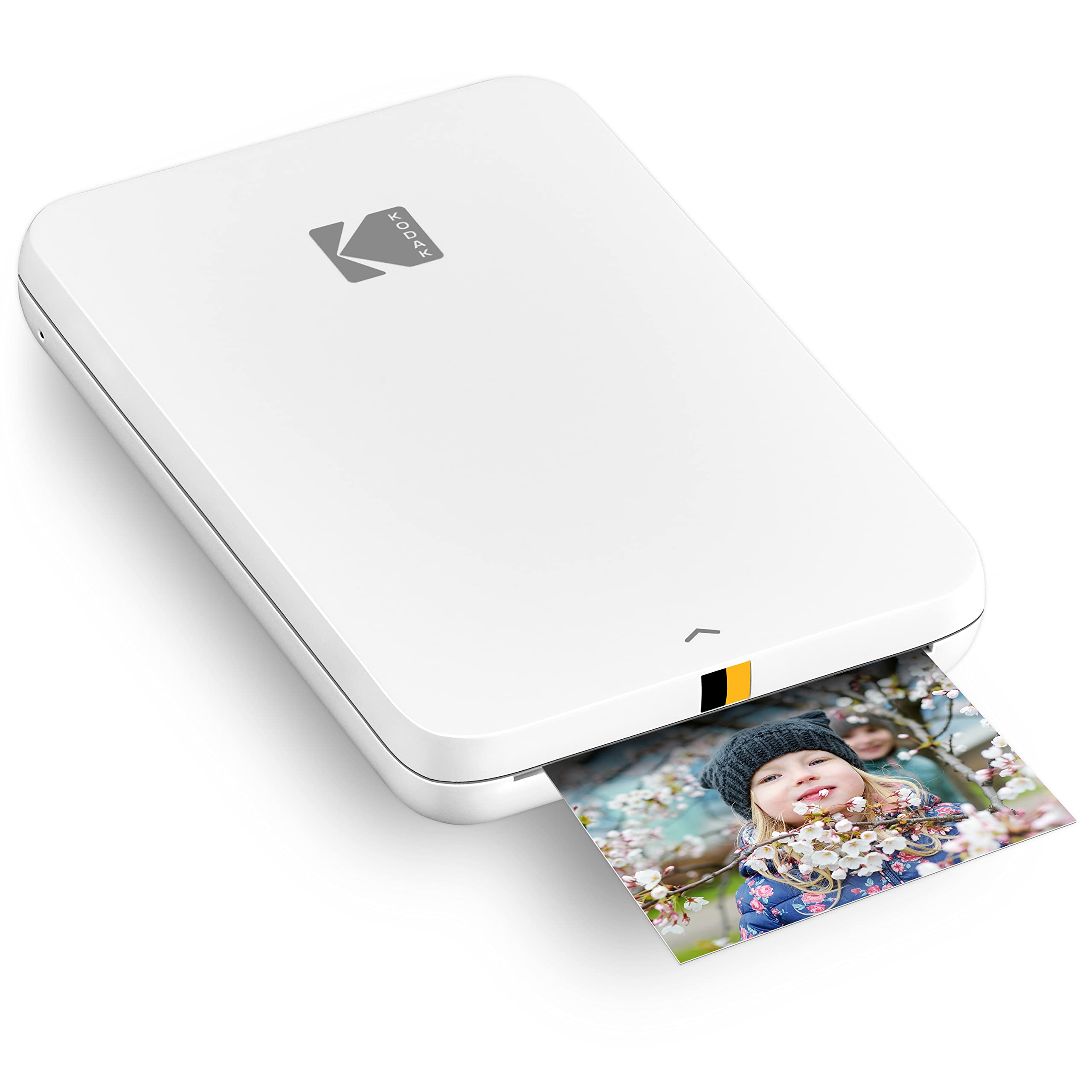 KODAK Step Slim Instant Mobile Color Photo Printer – Wirelessly Print 2x3” Photos on Zink Paper with iOS & Android Devices