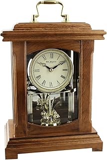 Classic Wooden Anniversary Lantern Style Clock with handle