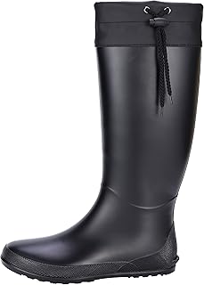 Asgard Packable Tall Rain Boots for Women Waterproof Rubber Garden Boots Ultra Lightweight Flat Wellies Mud Boots- NOT FOR...