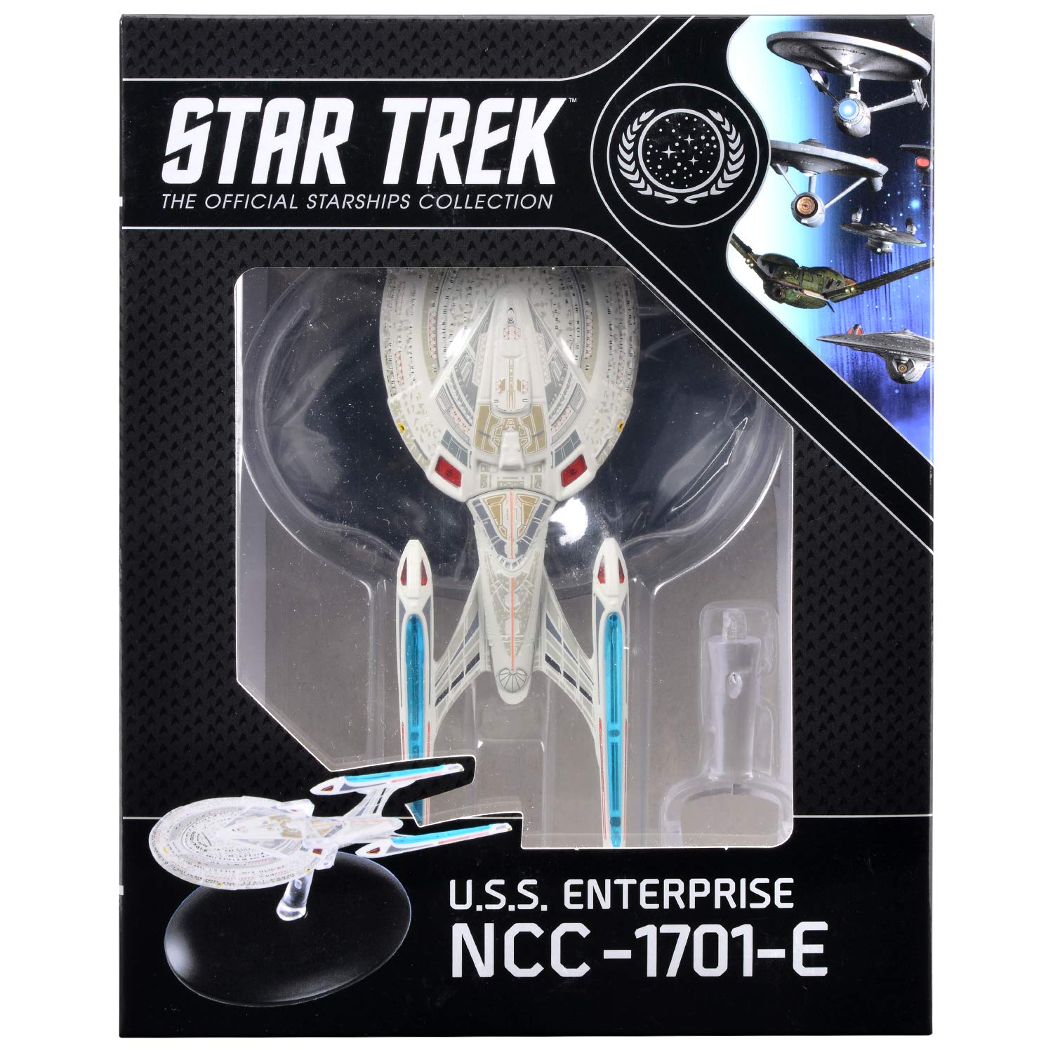 Hero CollectorStar Trek The Official Starships Collection | Eaglemoss Model Ship Box U.S.S. Enterprise NCC-1701-E