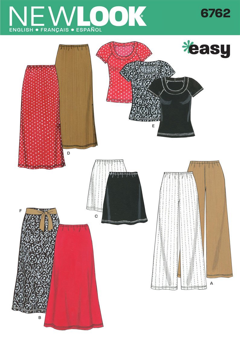 Straight skirt pattern