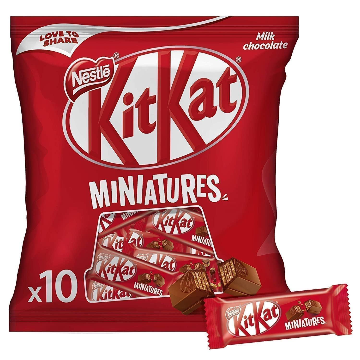 KitKatCrispy Wafer Finger Covered with Milk Chocolate 110g