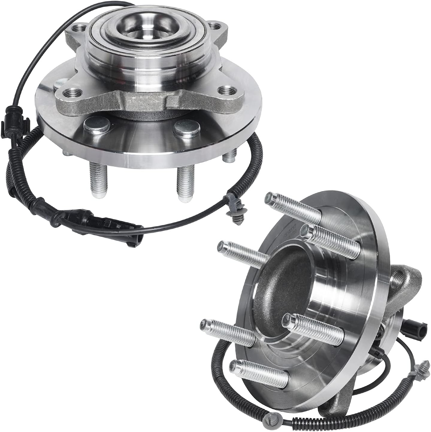 Amazon.com: Detroit Axle - 2WD Front Wheel Bearing Hubs for 2009-2010 ...