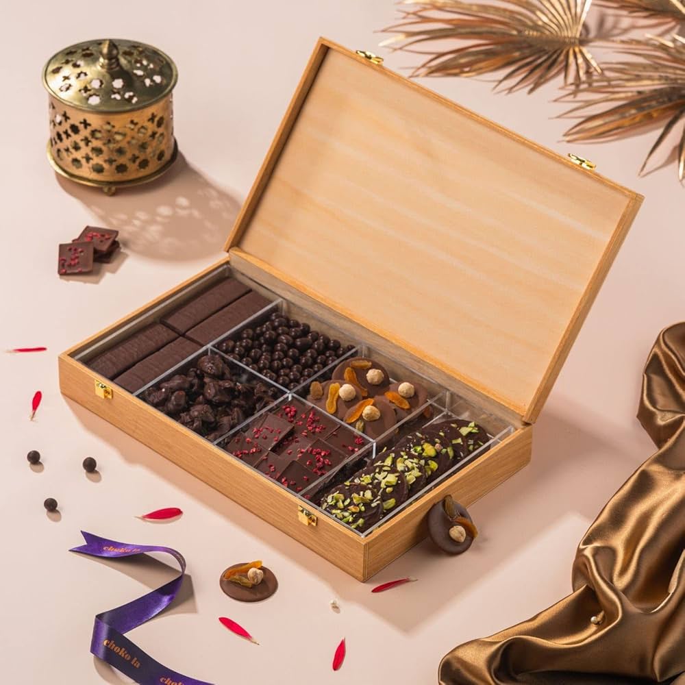 Chokola Treasure Chocolates Gift Pack | Milk & Dark Assorted ...