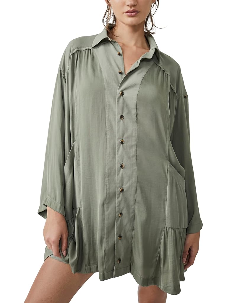 Free People Moonstruck Shirtdress