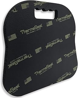 Northeast Products Therm-A-SEAT Sport Cushion Stadium Seat Pad, Black 13"x14"x.75"