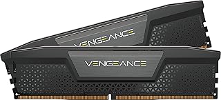 CORSAIR VENGEANCE DDR5 RAM 32GB (2x16GB) 6000MHz CL30 Intel XMP iCUE Compatible Computer Memory - Black